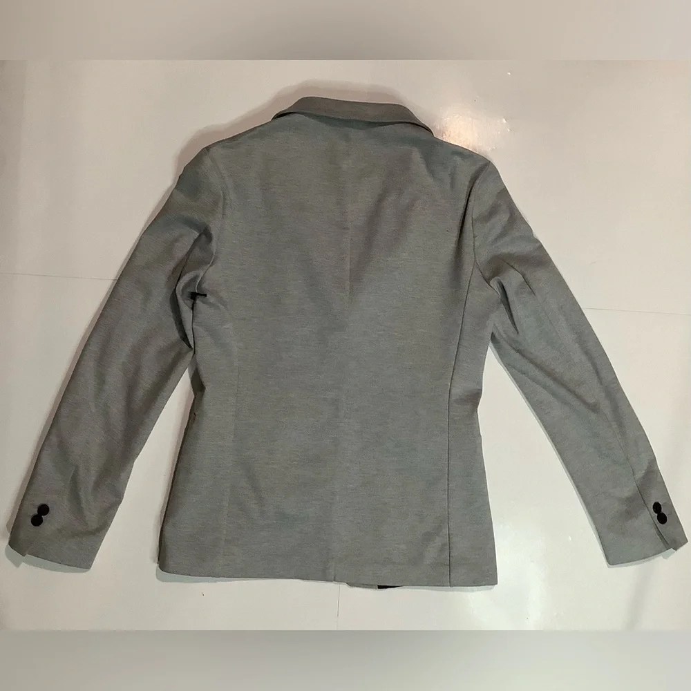 Zara Grey Blazer with Button Detail